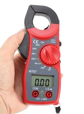 Digital LCD MT87 Multimeter Clamp Meter Current Clamp Pincer