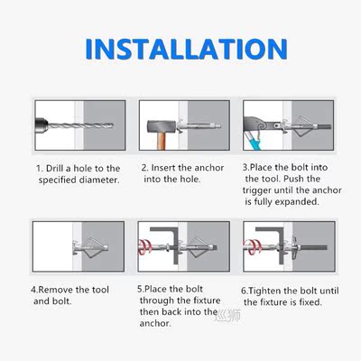 Heavy Duty Metal Setting Tool For Hollow Cavity Wall Anchor