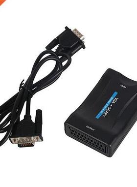 Scart Converter PC VGA To SCART Video Audio Converter Adapte