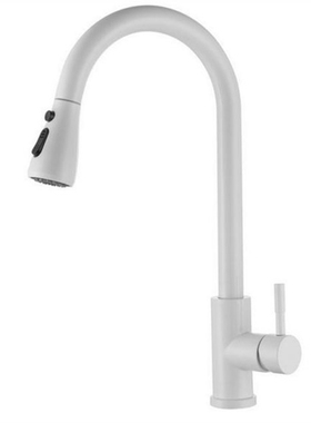 Modern Kitchen Faucet Stainless Steel Pull Out Faucet Spraye