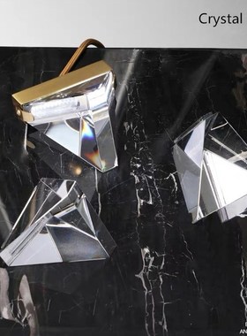 Light luxury Nordic nimalist crystal chandelier Postmodern a