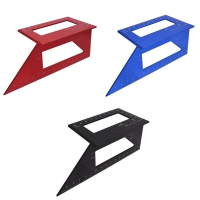 45/90 Degree Scriber Gauge Angle Ruler Carpenter Measuring R