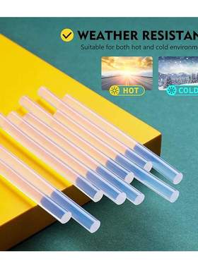 20 Pcs Mini Hot Glue Gun Sticks 7mm All-Purpose Clear Adhes