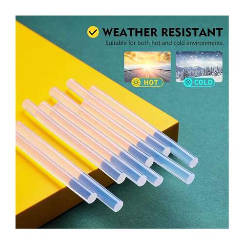 20 Pcs Mini Hot Glue Gun Sticks 7mm All-Purpose Clear Adhes