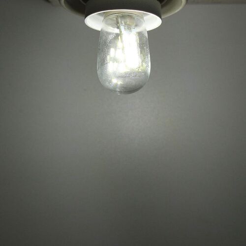 LED Light Bulb E12 2W 3014 SMD 24 LED High Bright Glass Shad