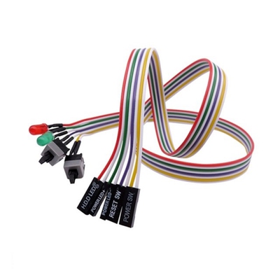 4 Pin Power supply cable 2 ON / OFF button switch with 2 LED
