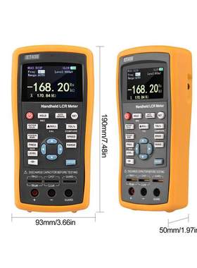 2.5-inch LCD Digital Handheld 100kHz LCR Meter LCR Multimete