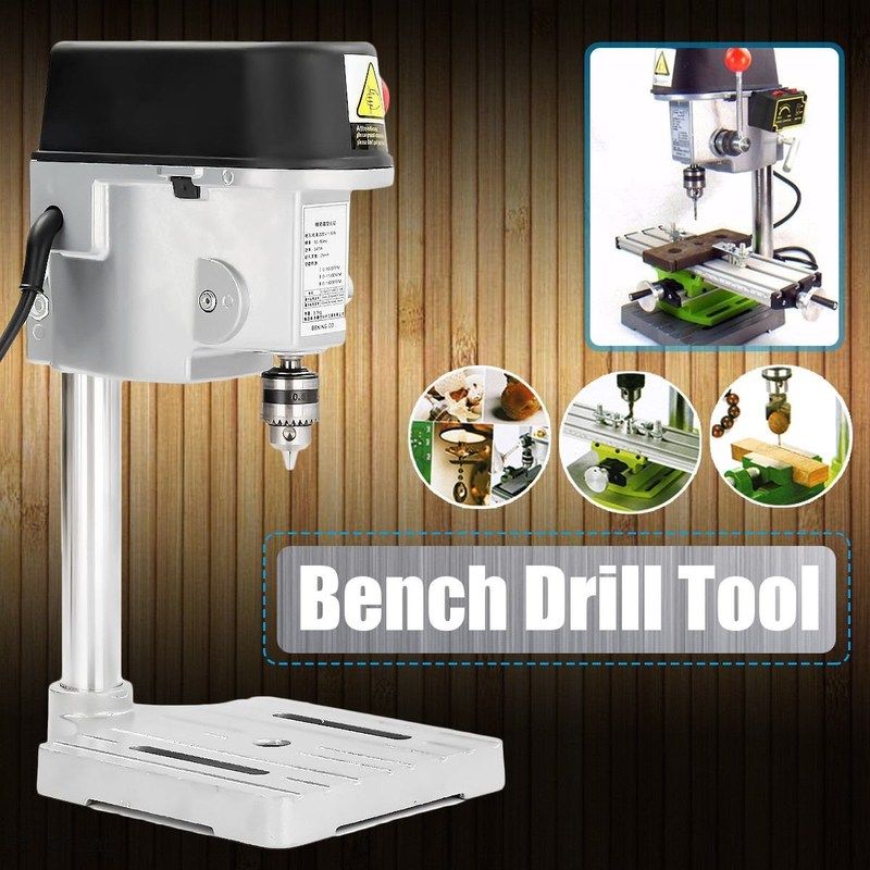 Drill Press Mini Drilling Machine 240W for Bench Machine Tab