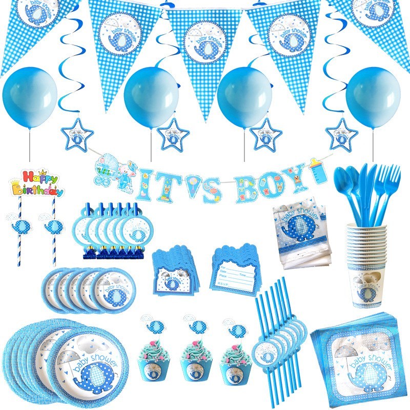 Baby Shower Party Supplies Newborn Baptism Birthday Party