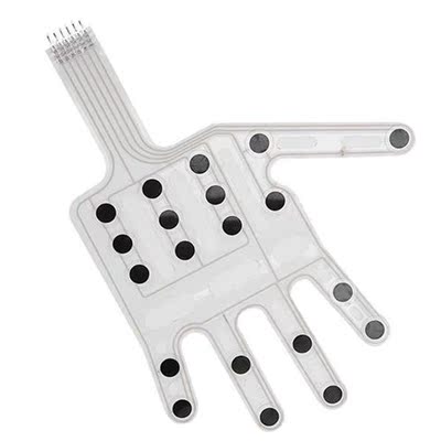 Thin Film Pressure Sensor Flexible Resistive Plastic Glove T