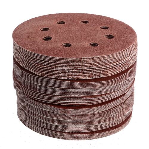 5inch 80pcs 125mm Grits Sanding Disc Set 40-400 Mix Orbital