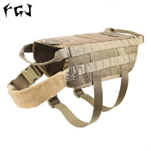 HobbyLane FGJ Molle Dog Training Vest Outdoor Dog Clothes