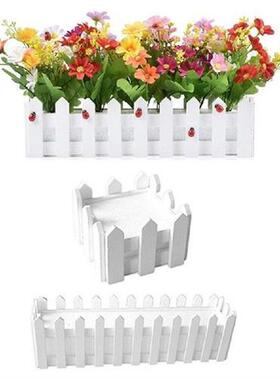 Garden Storage Ornament Flower Pot Plywood Foam Picket