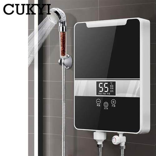 CUKYI Electric Tankless Water heater 6000W Instant Heating