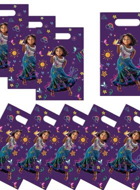 Disney Encanto Mirabel Theme Candy Bag Handle Gift Bags Birt