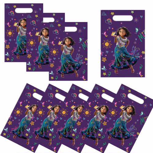 Disney Encanto Mirabel Theme Candy Bag Handle Gift Bags Birt