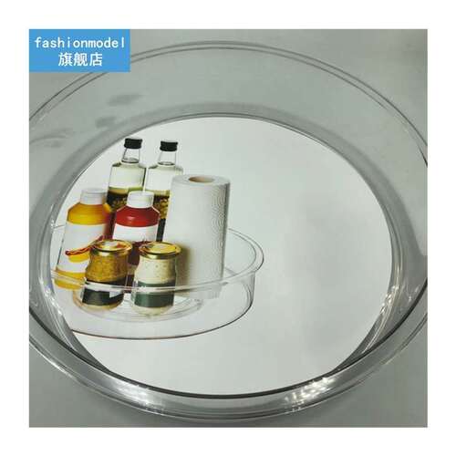 Baking Supplies Round Lazy Susan Pantry Cabinet 360 Degree R