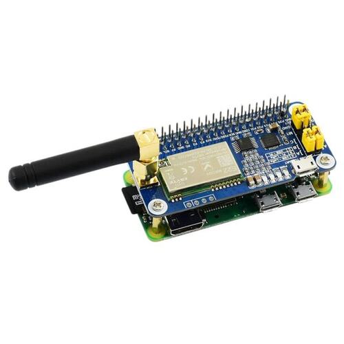 Waveshare SX1262 LoRa HAT for Raspberry Pi Covers 915MHz Fre