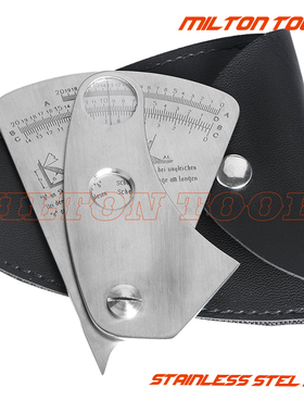 Sector Welding Gauge Fan Shape Welding Gauge Angle Height