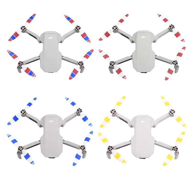 4pair Colorful Replacet Propeller for DJI Mavic Mini Drone 4
