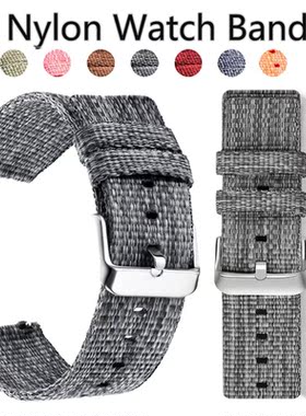 20 18 22 24mm Nylon Band for Samsung Galaxy 46 42mm Watch 3