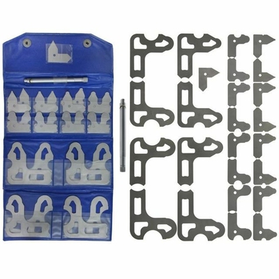 Fraction Radius Gauge 1/64 To 1/2 Inch 25 Pcs Machinist Insp