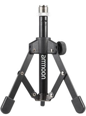 Ammoon MS 12  Foldable Desktop Tripod Microphone Stand Mic