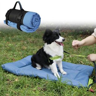 Outdoor Camping Dog Mat Foldable Pet Pad Oxford Cloth Puppy