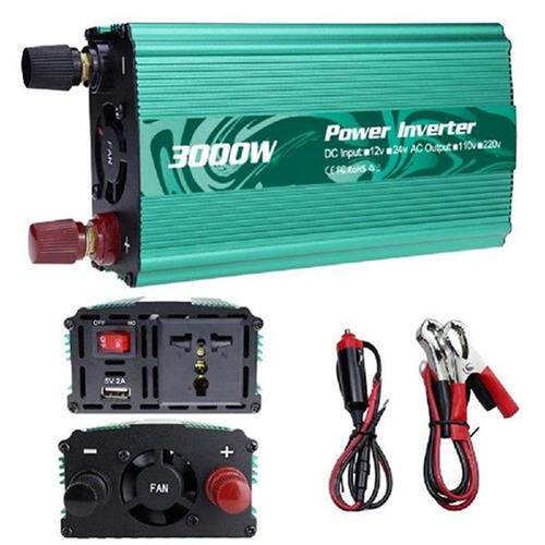 Inverter DC12V/24V To AC 220V Voltage 50/60HZ Power Solar
