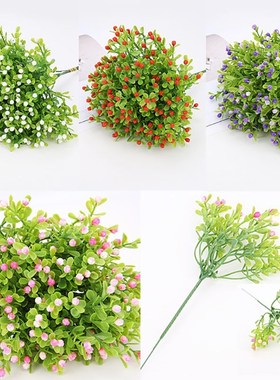 Artificial Milan Flowers Bouquet For Party Wedding Fake Plan