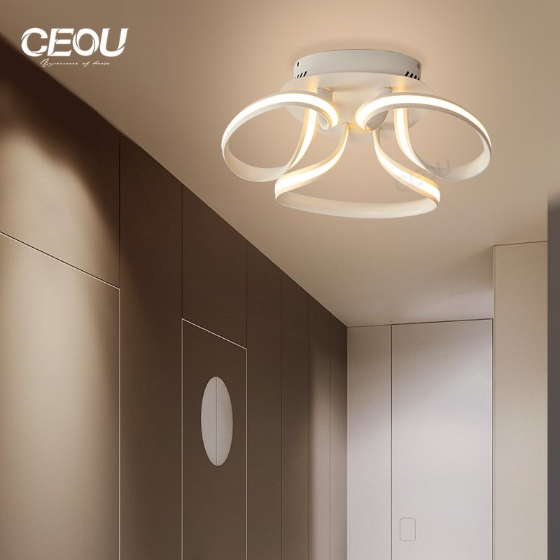 Acrylic material modern indoor LED ceiling light for home de