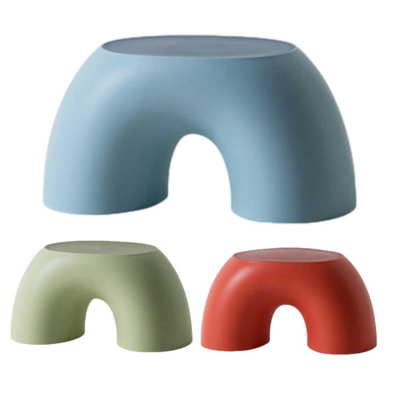 Simple Creative Children's Rainbow Small Stool C图片