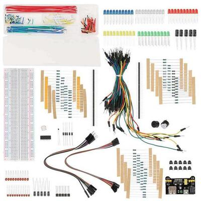 Electronics Component Starter Kit Breadboard Solderless Jump