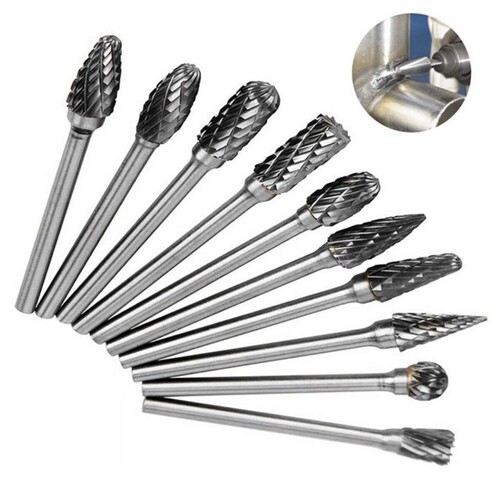 Tungsten Carbide Rotary File Hard Alloy Rotary Bur Drill Bit