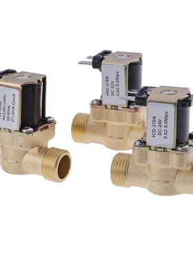 1PC DC 12V 24V AC 220V G1/2'' s Electric Solenoid Va