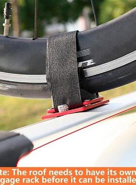 Bike Rack Install Easily Rubber Anti-rust Roof-Top Skewer