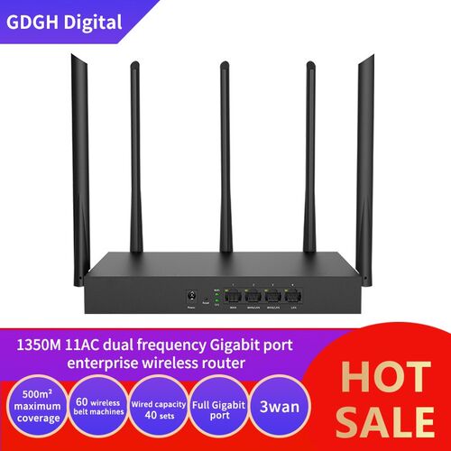 GLVISION GLW20E AC1350M Wireless WiFi Router with 2.4G/5.0G