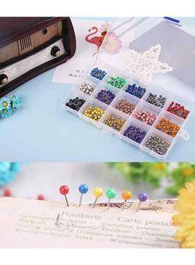 Thumbtack Map Tacks Wall Pin Round Head Tack with Steel Poi