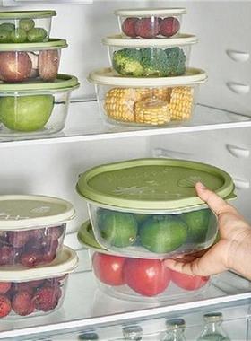 Eco-friendly Plastic Lunch Box Food Storage Boxes Round