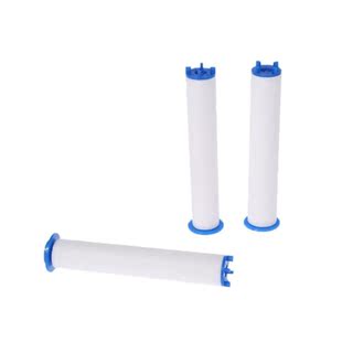3 Pcs High Pressure Anion Hand Held Water Shower Filters Bat