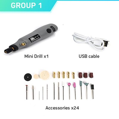 Mini Cordless Electric Drill Power Tools 3.6V Grinder Grindi