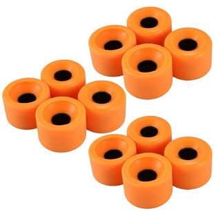 12 Pack Skateboard Wheels Elastic PU Wearable Flexible