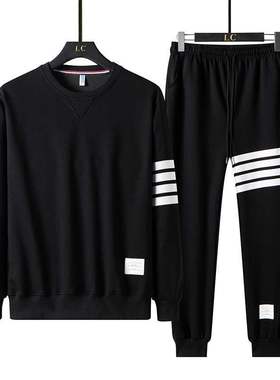 Autumn men's sports leisure hooded Pullover long sle