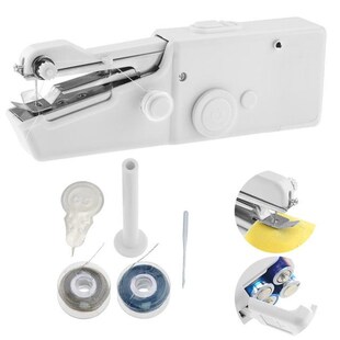 1pc Portable Household Mini Hand Sewing Machine Quick Stitch