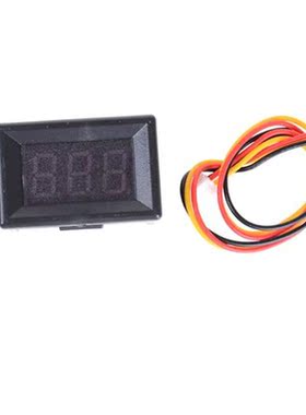 Voltage Meter LED Display 3-wire DC 0-100V Detection of DC V