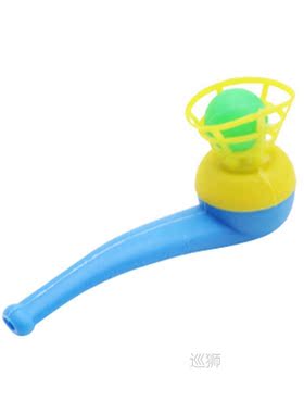 12PCS Pipe Ball Party Gifts Colorful Magic Blowing Pipe Floa