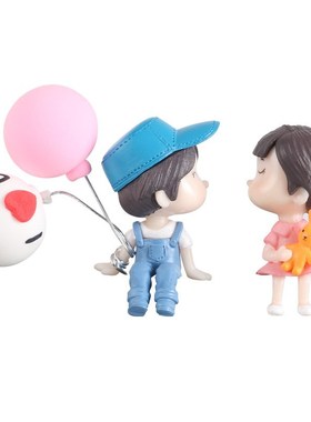 Lovely couple furnishing articles mini car creative men'