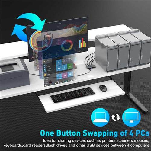 USB KVM Switch Splitter USB .0 2.0 Switcher for PC Keyboard