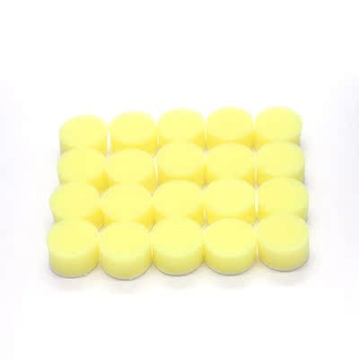 151 PCS 25 mm Sponge Waxing Buffing Polishing Pad is