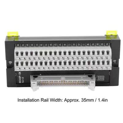 DIN Rail Terminal Block Terminal Block 40 Pins Practical 适